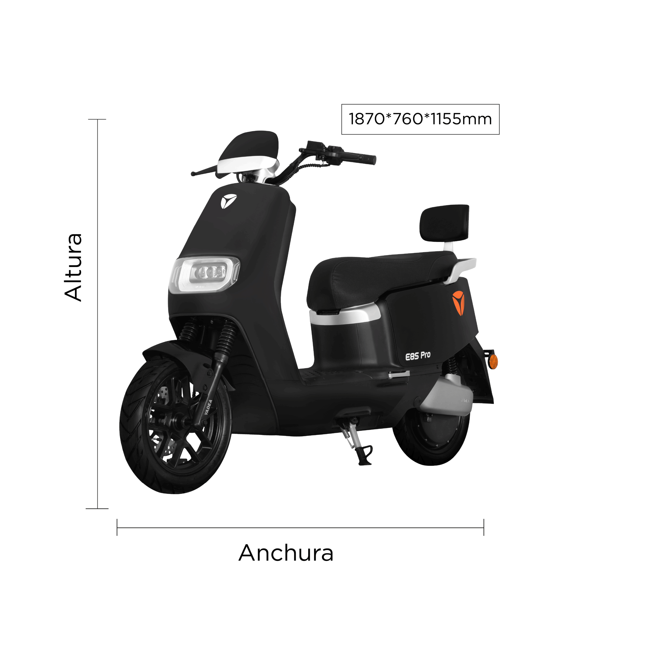 Moto Eléctrica E8S Pro